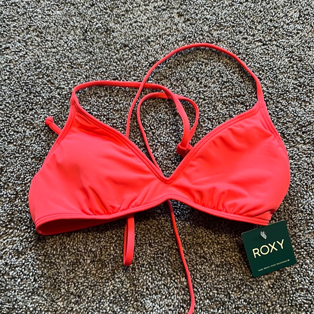 Roxy Bikini Top size S / 8 color Coral